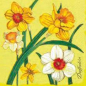 Preview: Servietten Motiv-Serviette Daffodil
