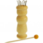 Preview: Strickliesel mit Holznadel, 6 Haken