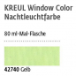 Mobile Preview: Kreul Window Color Nachtleuchtfarbe, 80ml