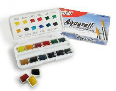 Aquarell-Farbkasten