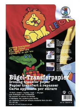 Bügel-Transferpapier 60g/m für Fashion Pen, 23x33cm