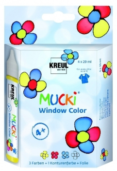 MUCKI Window Color 4er Set