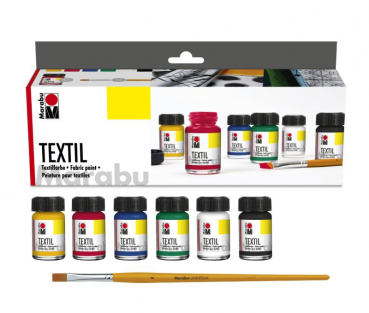 Preview: Marabu Textilfarbe Starter-Set
