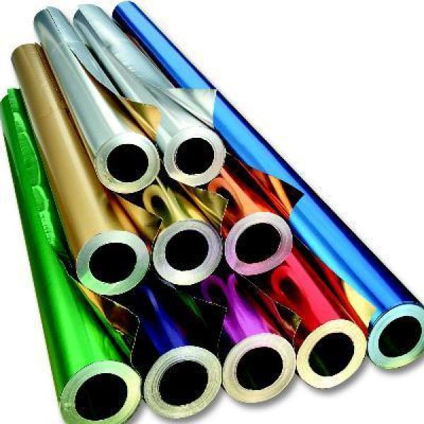 Alu-Folie, doppelseitig kaschiert, 50 cm x 10m