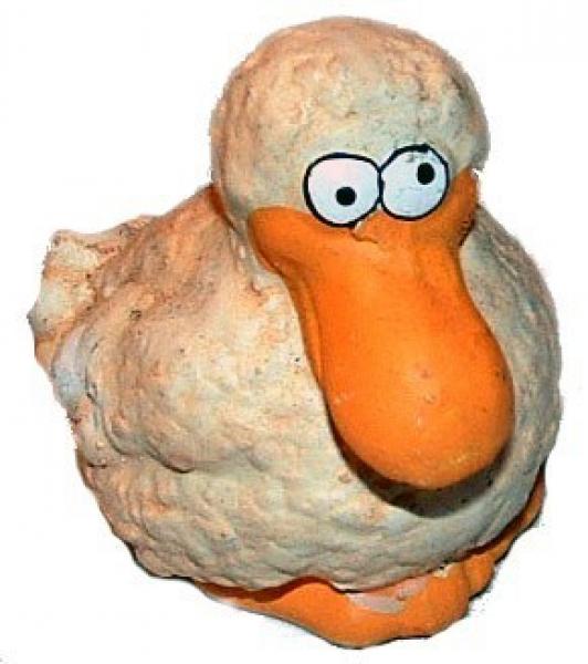 Keramikfigur - Verrücktes Küken