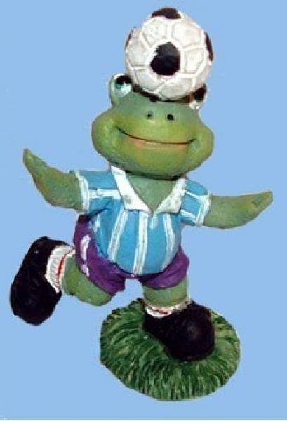 Frosch mit Fussball