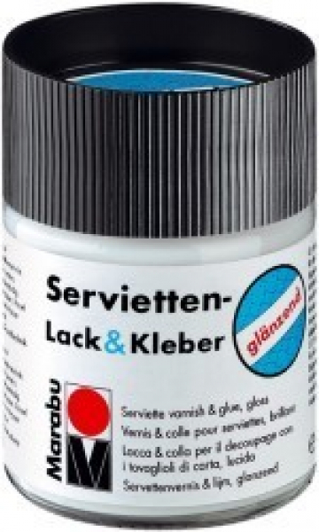 Marabu Servietten-Lack & Kleber 50 ml Glänzend