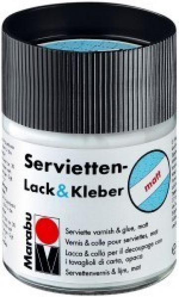Marabu Servietten-Lack & Kleber 50 ml Matt