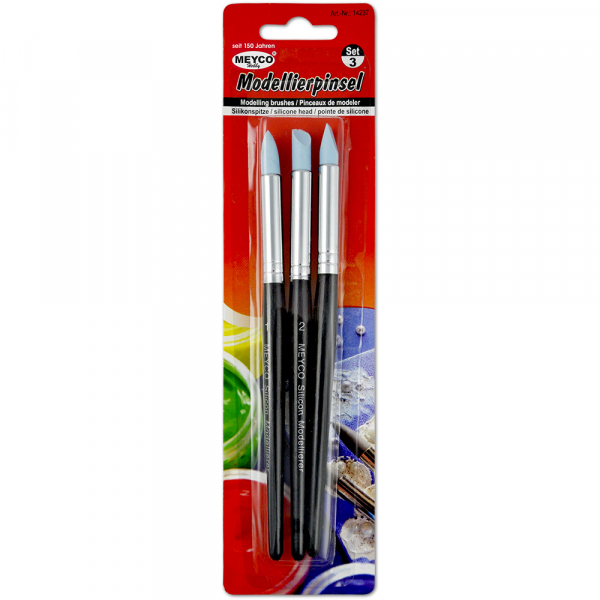 Silikon-Modellierpinsel - 3erSet
