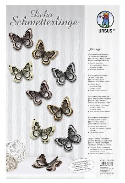 Ursus Deko Schmetterlinge, "Vintage"